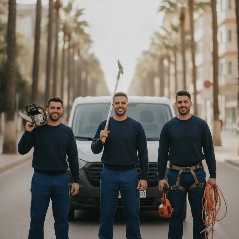 Tala de Árboles equipo en Sant Joan Despi